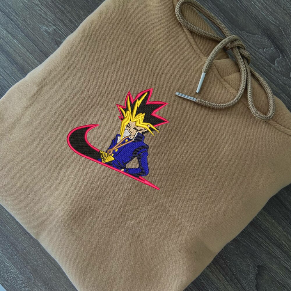 Card Champion Embroidered Hoodie Sand (2)