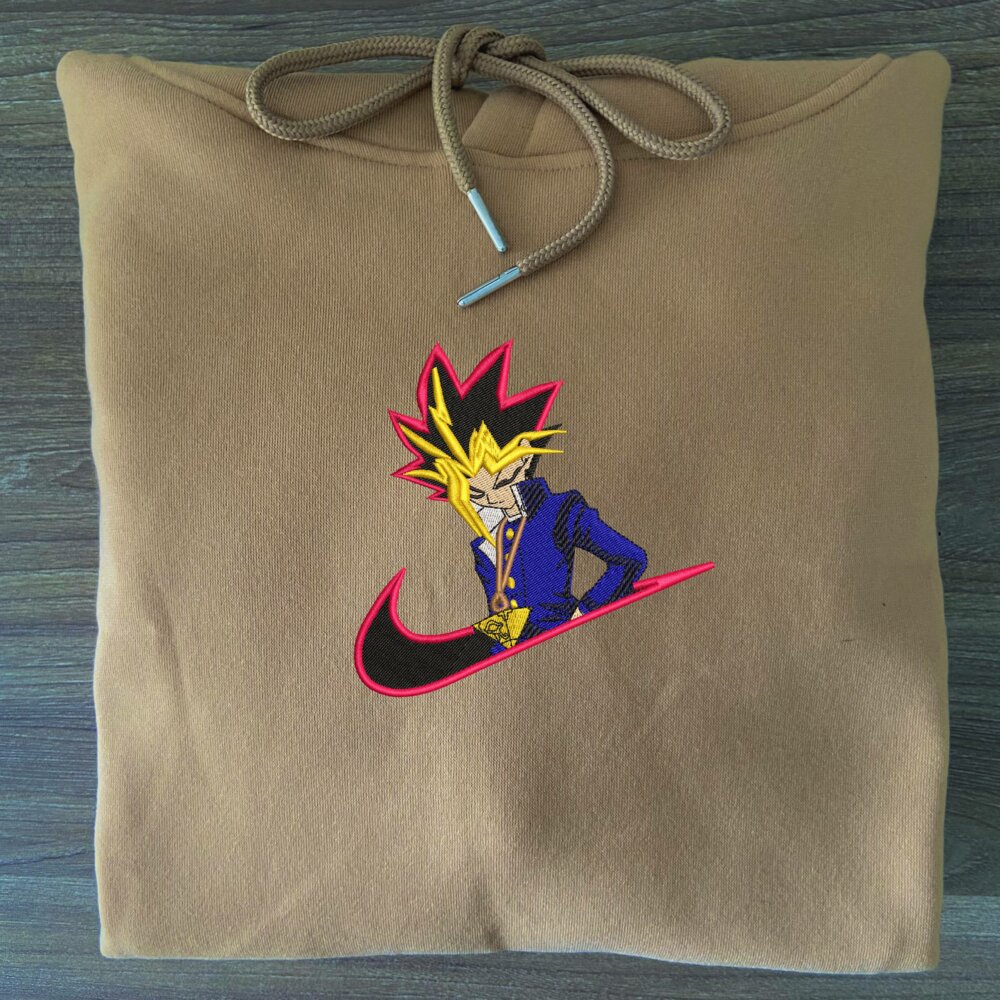 Card Champion Embroidered Hoodie Sand (3)