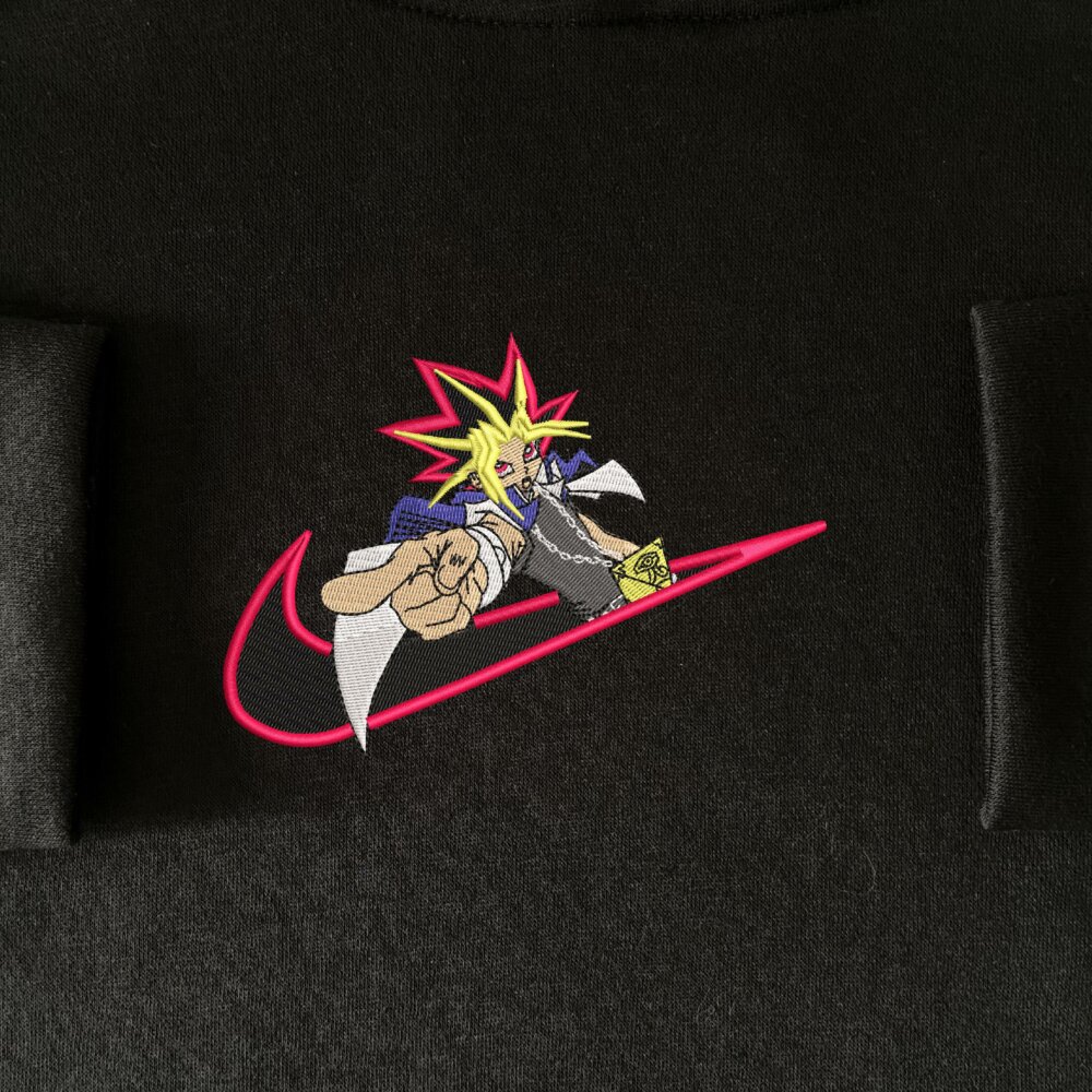 Duel Master Embroidered Hoodie Black (1)