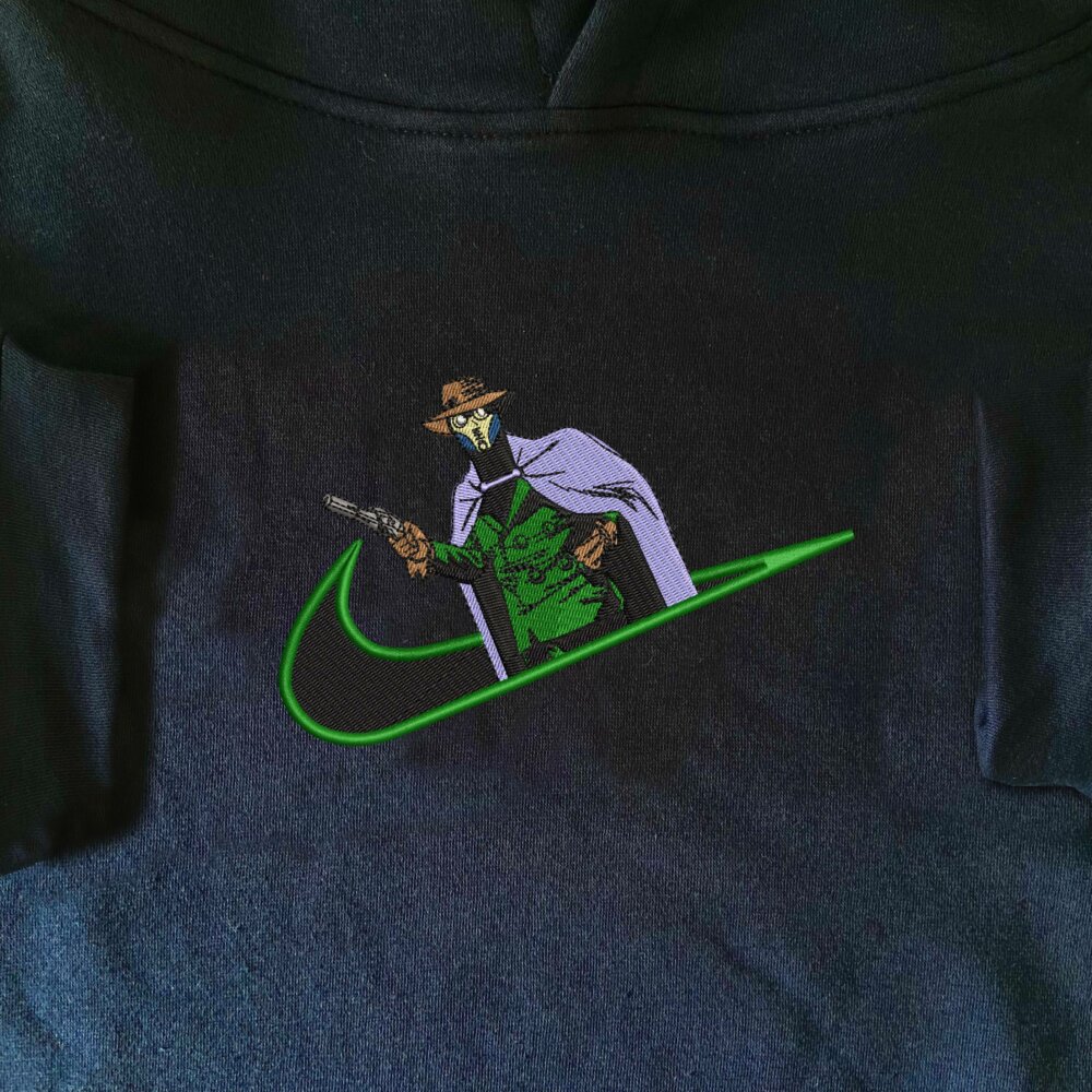 Golden Age Sandman Embroidered Hoodie Navy (1)