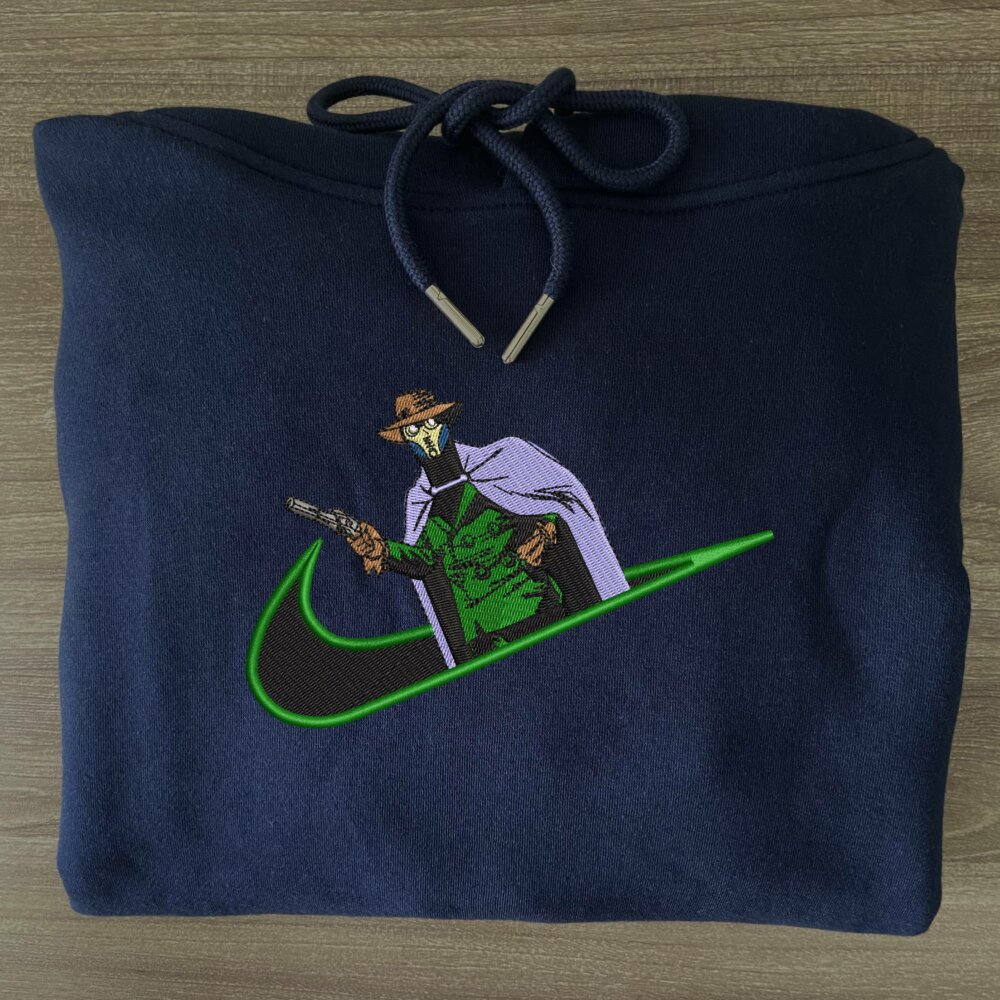 Golden Age Sandman Embroidered Hoodie Navy (3)