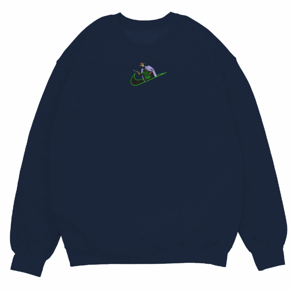 Golden Age Sandman Embroidered Crewneck Sweatshirt 6 Golden Age Sandman Embroidered Sweatshirt Navy