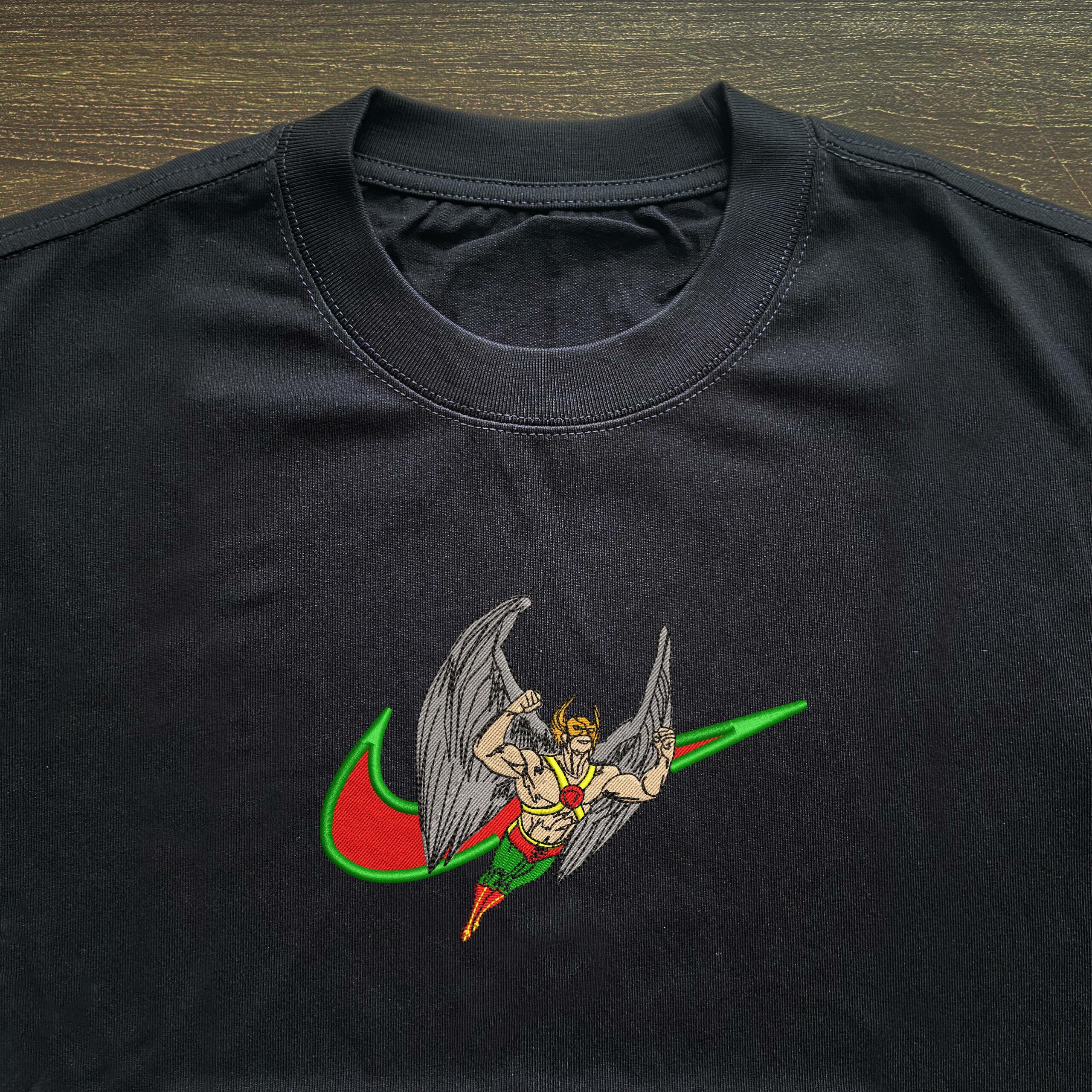 Hawkman Embroidered T-shirt 2 Hawkman Embroidered T shirt (3)
