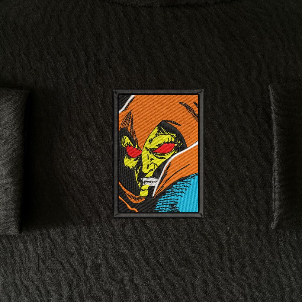 HobGoblin Art Embroidered Hoodie Black (1)