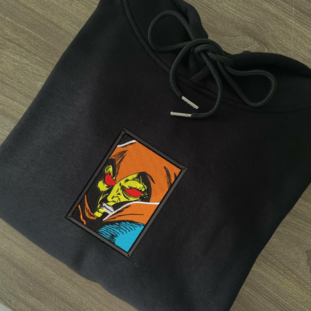 HobGoblin Art Embroidered Hoodie Black (2)