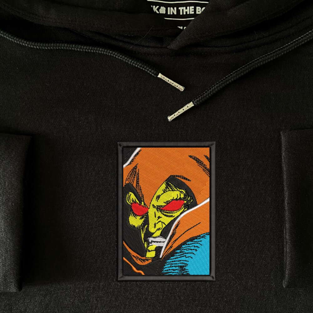 HobGoblin Art Embroidered Hoodie Black (4)