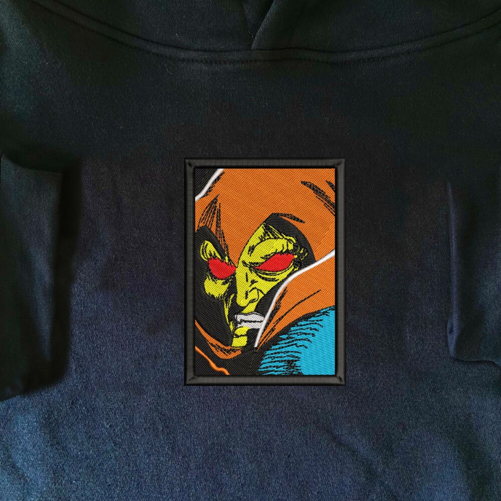 HobGoblin Art Embroidered Hoodie Navy (1)