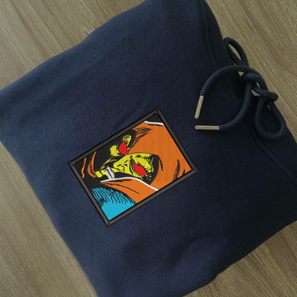 HobGoblin Art Embroidered Hoodie Navy (2)