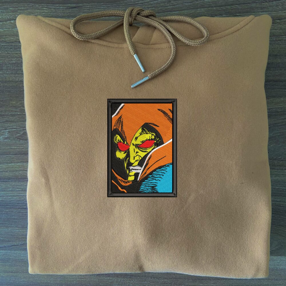 HobGoblin Art Embroidered Hoodie Sand (3)