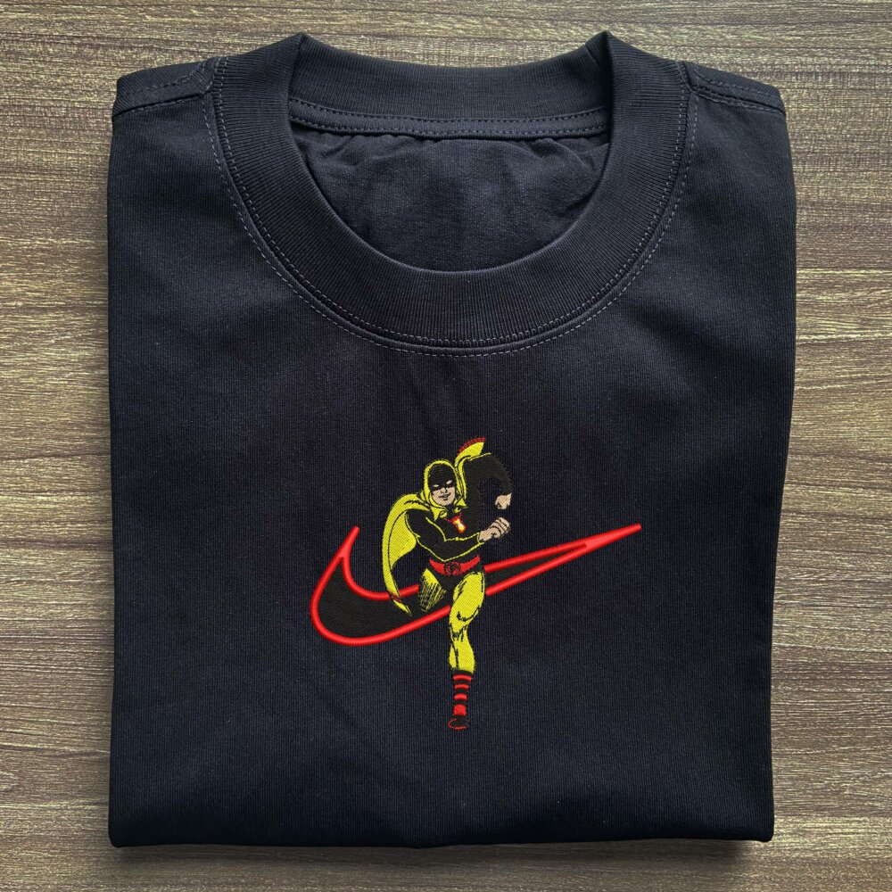 Hourman Embroidered T shirt (1)