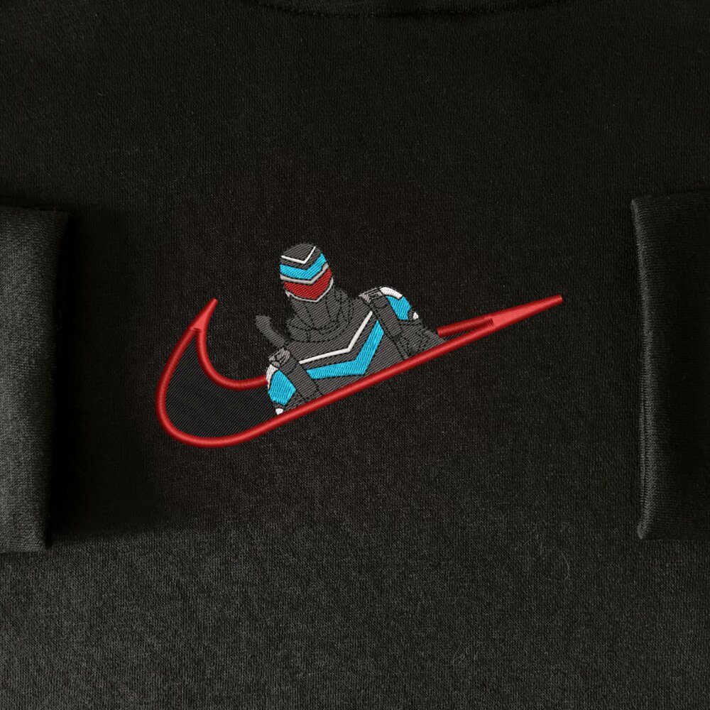 Peacemaker Embroidered Hoodie Black (1)