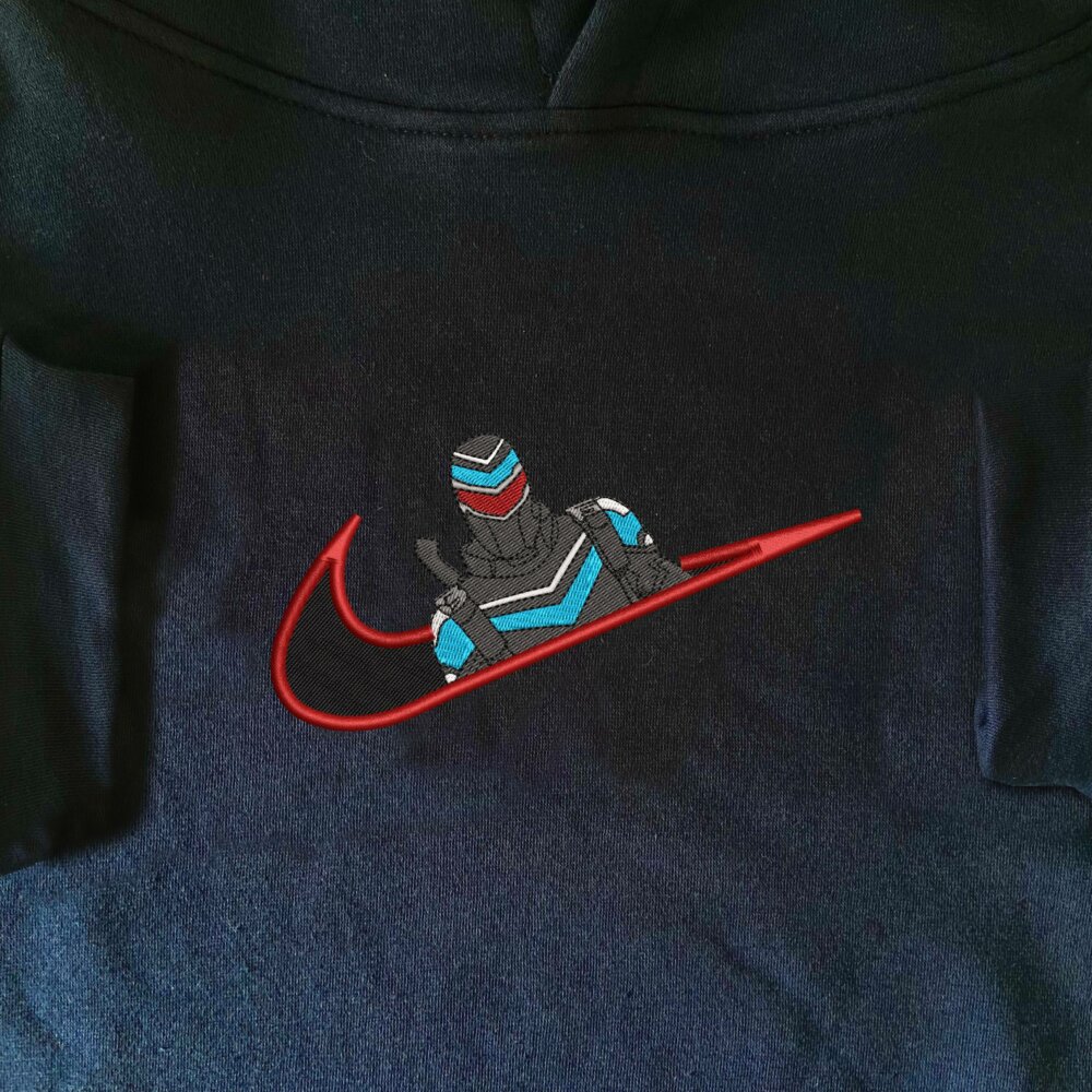 Peacemaker Embroidered Hoodie Navy (1)