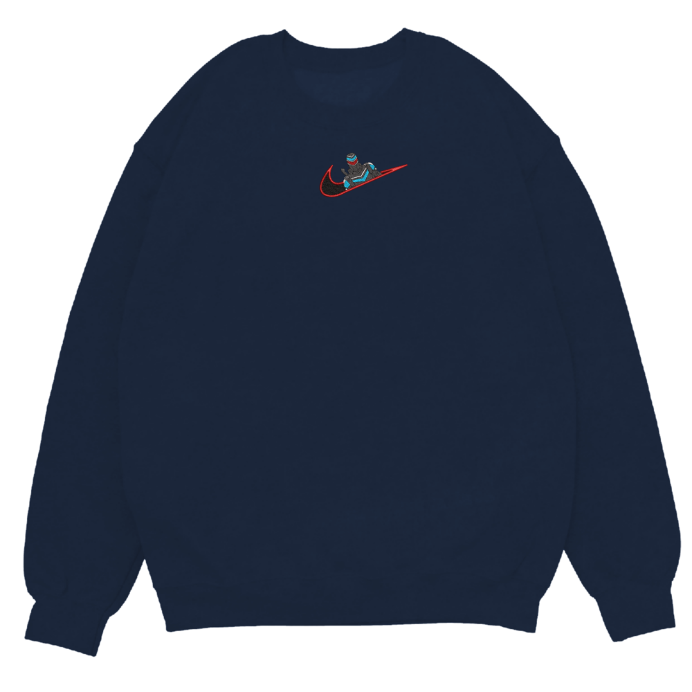 Peacemaker Embroidered Sweatshirt Navy