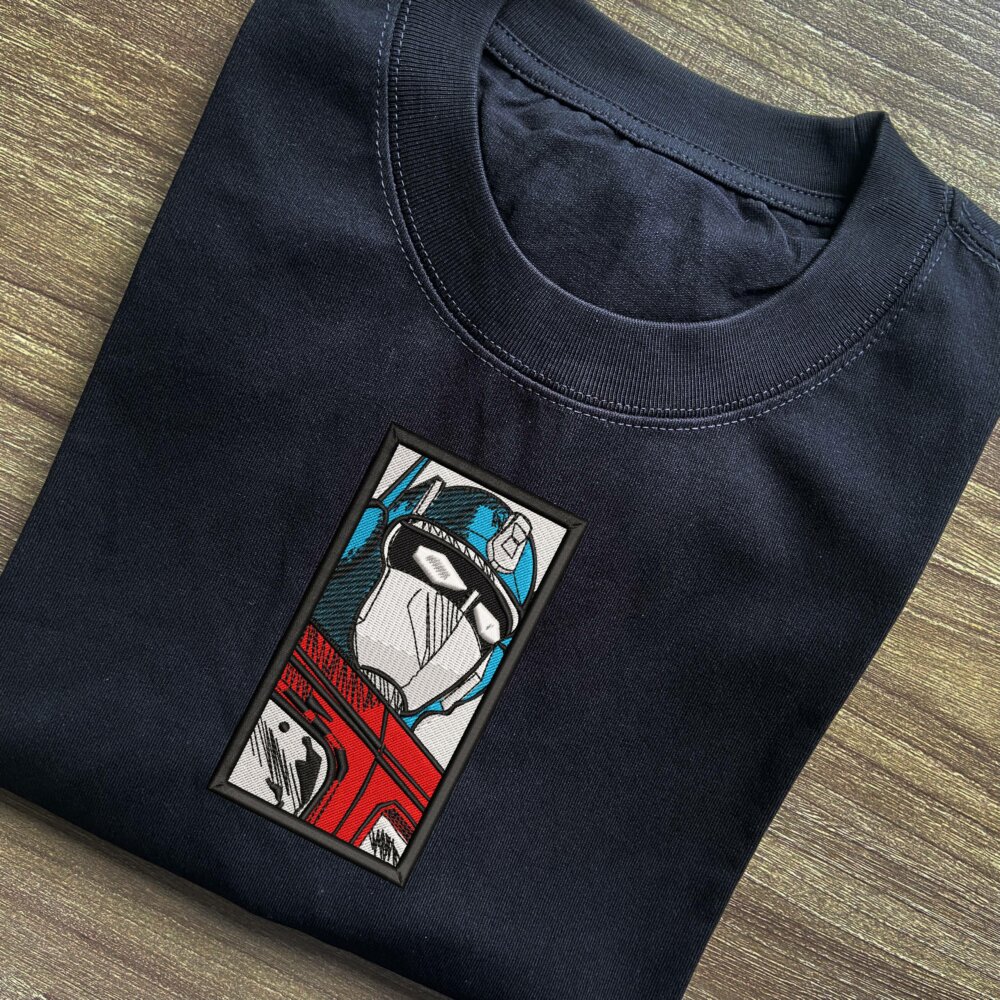 Steel Leader Embroidered T shirt (1)