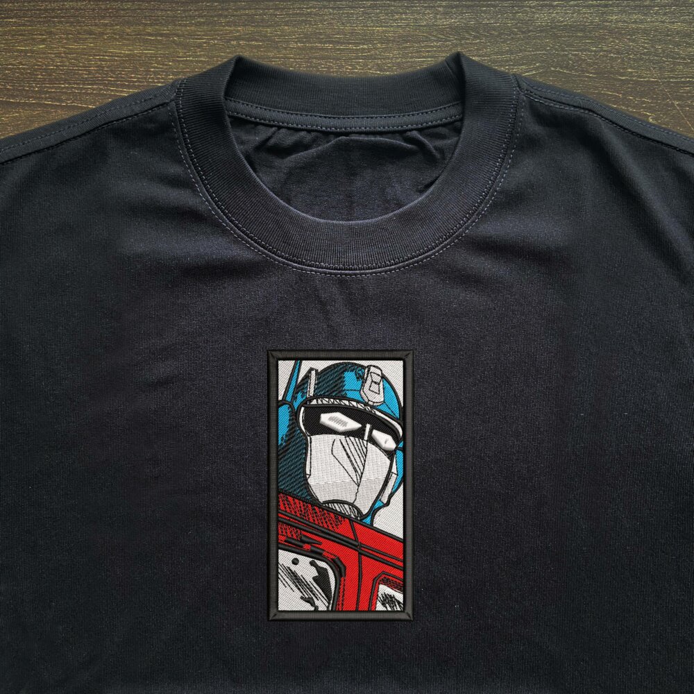 Steel Leader Embroidered T shirt (3)