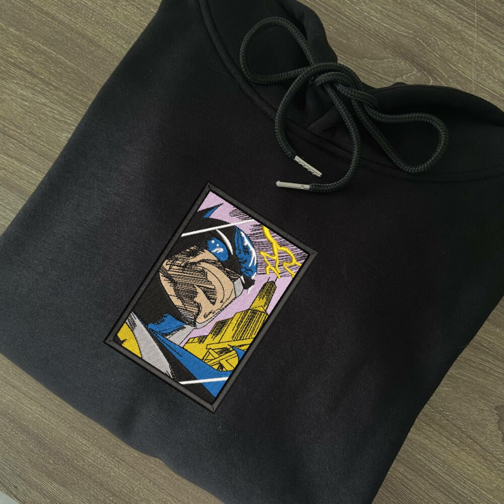 Storm Knight Embroidered Hoodie Black (2)