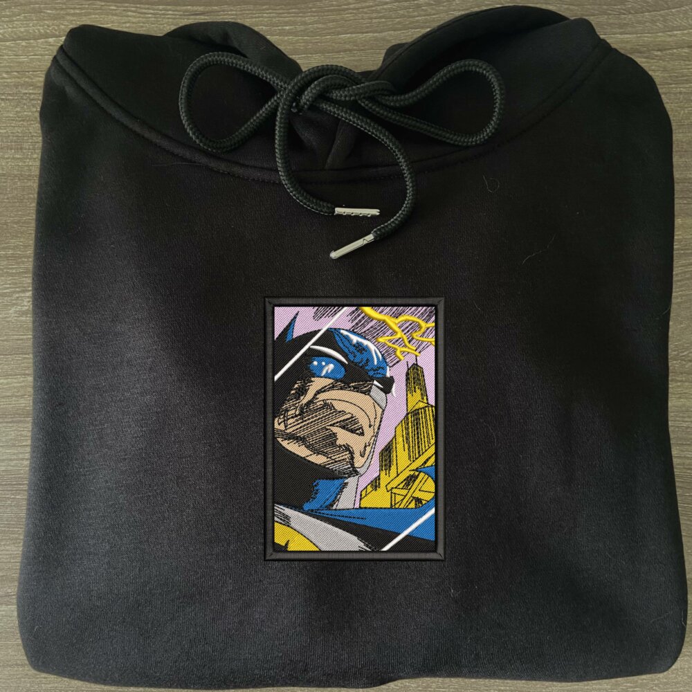 Storm Knight Embroidered Hoodie Black (3)