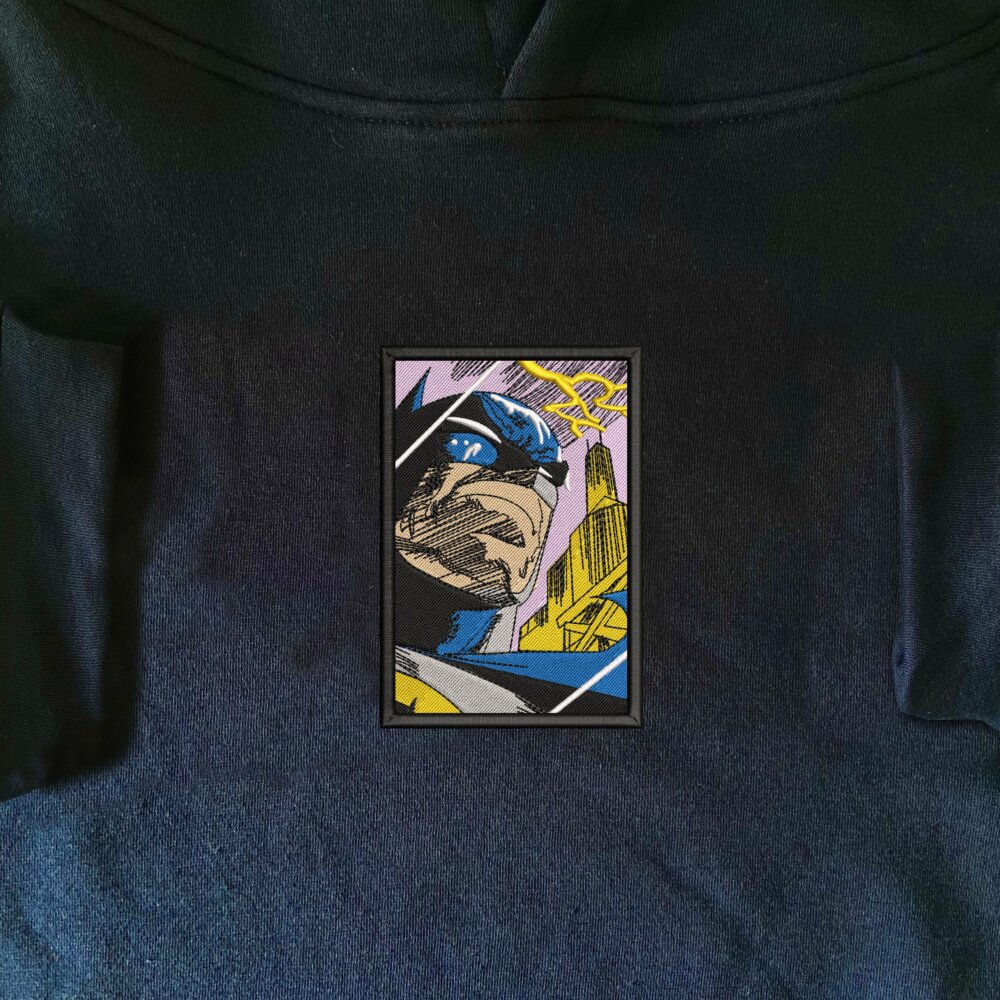 Storm Knight Embroidered Hoodie Navy (1)
