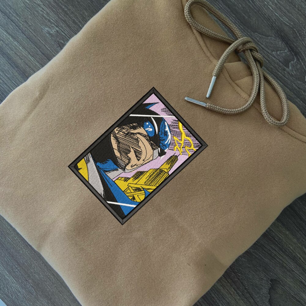 Storm Knight Embroidered Hoodie Sand (2)