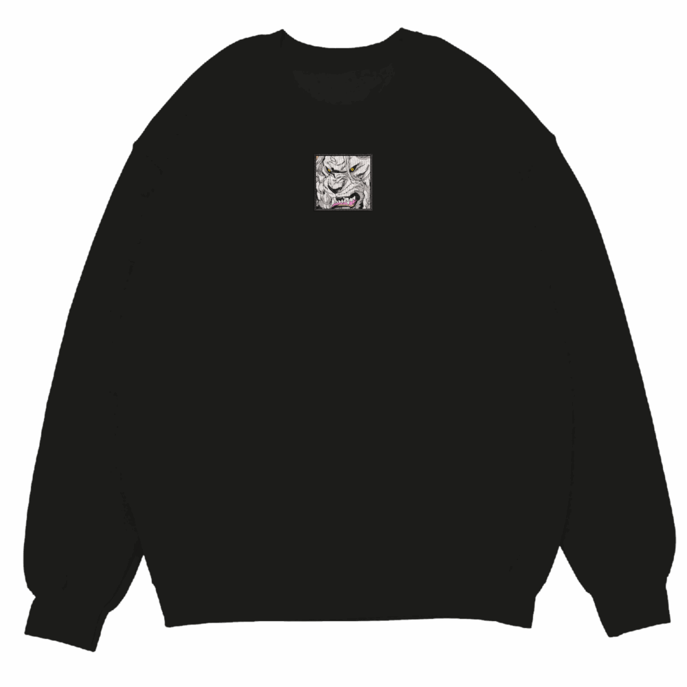 Thokk Embroidered Sweatshirt Black