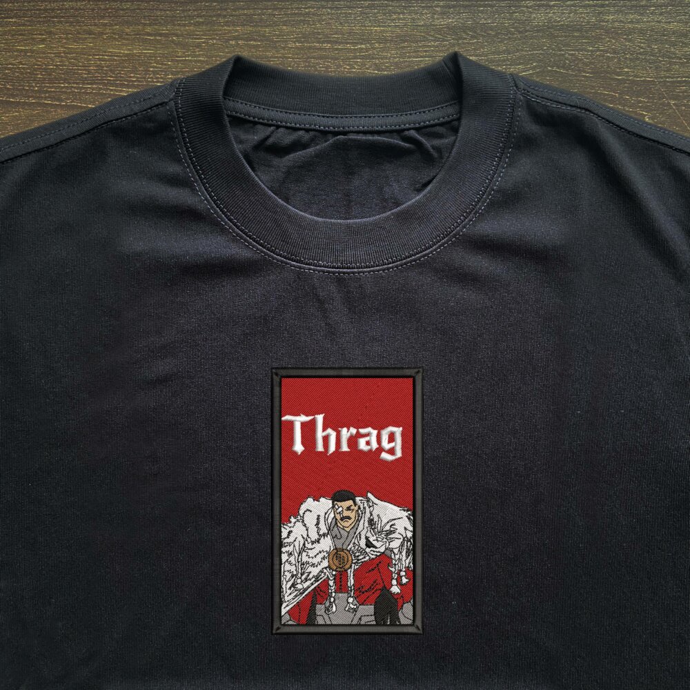 Thragg Art Embroidered T shirt (3)