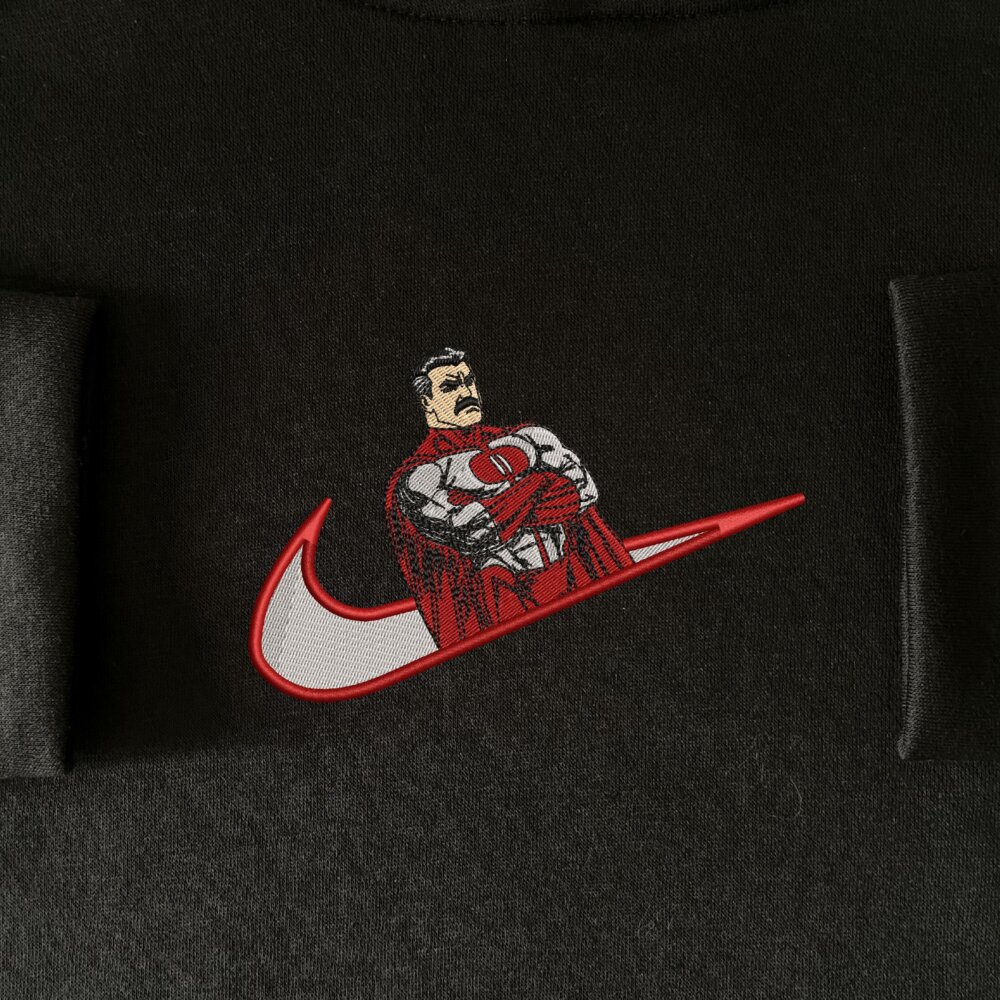 Viltrumite Power Embroidered Hoodie Black (1)