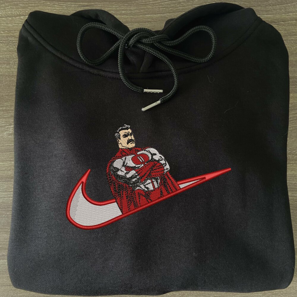 Viltrumite Power Embroidered Hoodie Black (3)