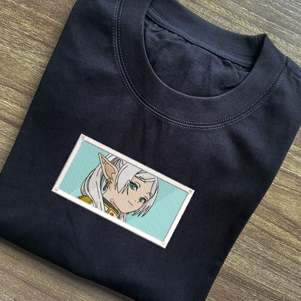 Frieren Embroidered T shirt 1 1.jpg