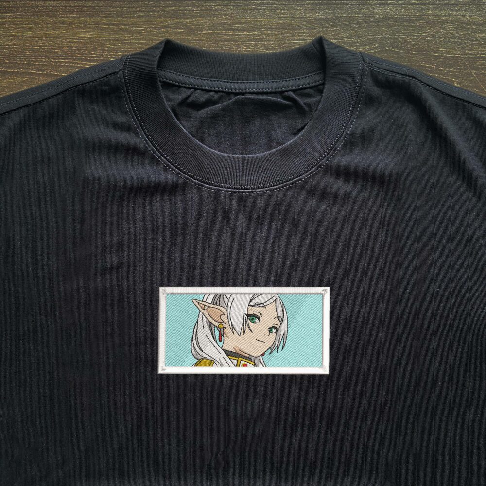 Frieren Embroidered T shirt 3 1.jpg