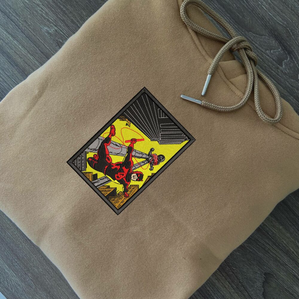 Blind Justice Embroidered Hoodie 2