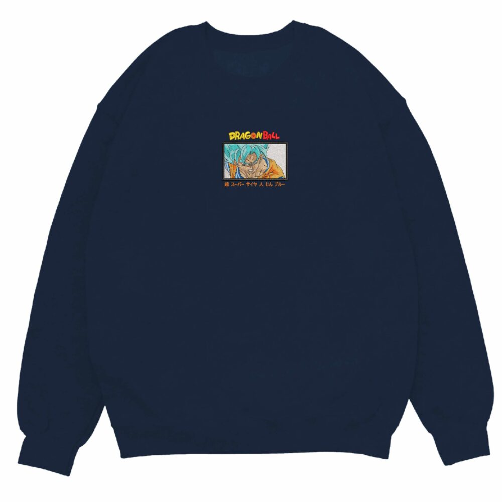 Blue Saiyan Power Embroidered Sweatshirt 3.jpg