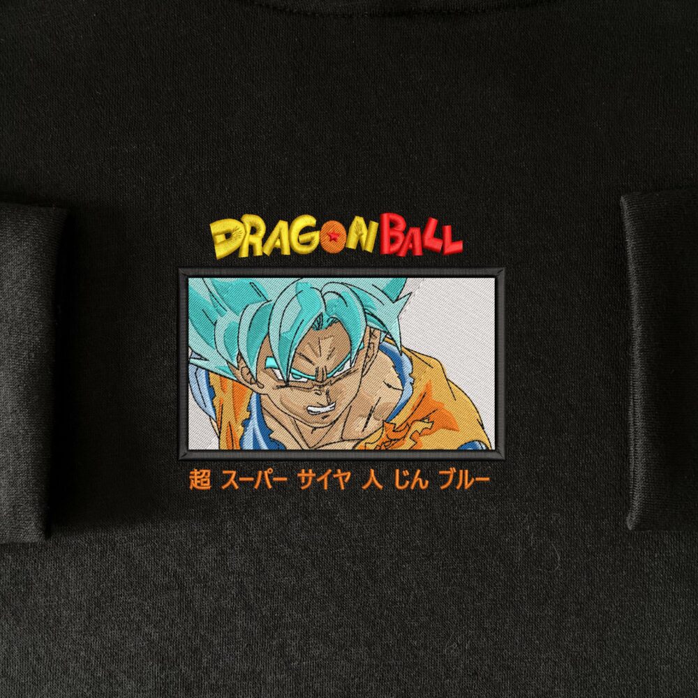 Blue Saiyan Power Embroidered hoodie 1.jpg
