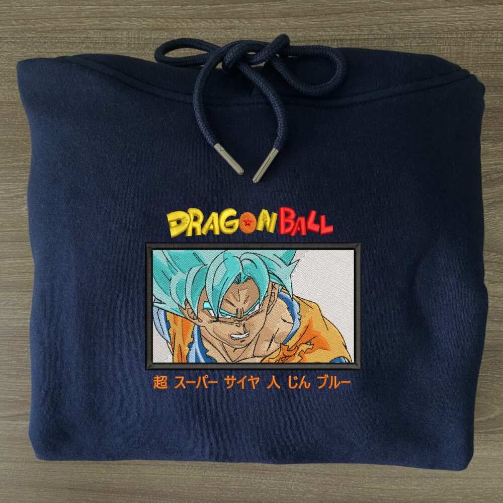 Blue Saiyan Power Embroidered hoodie 16 Blue Saiyan Power Embroidered hoodie 5.jpg