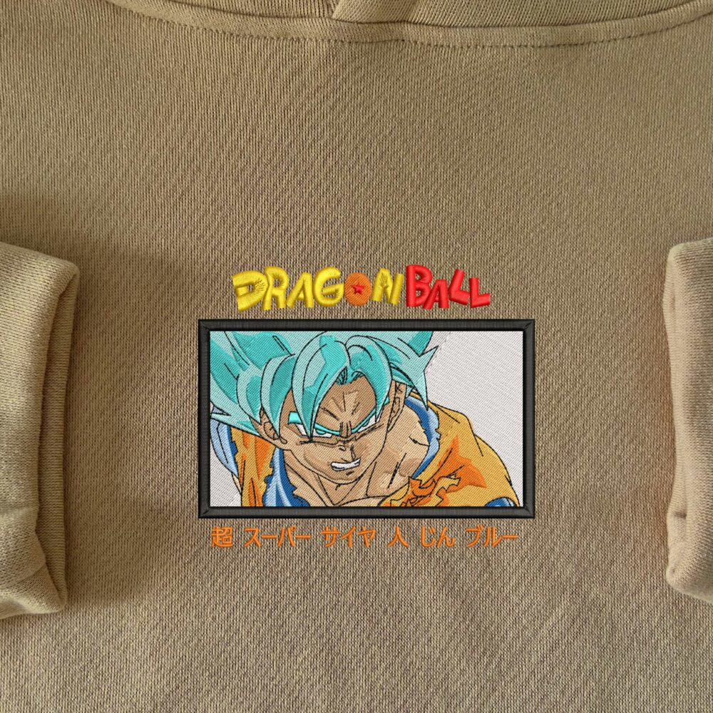 Blue Saiyan Power Embroidered hoodie 17 Blue Saiyan Power Embroidered hoodie 7.jpg