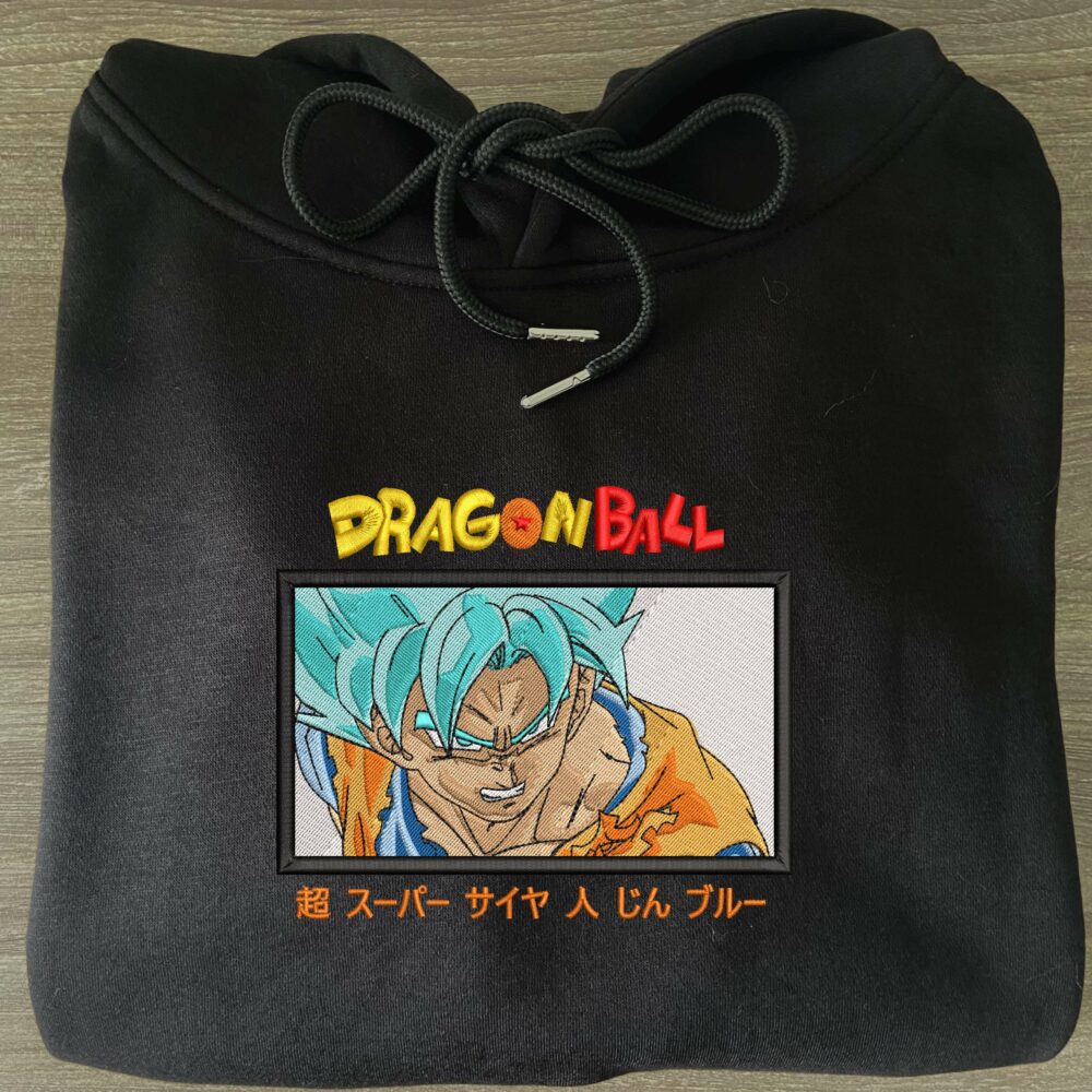 Blue Saiyan Power Embroidered hoodie 12 Blue Saiyan Power Embroidered hoodie 9.jpg