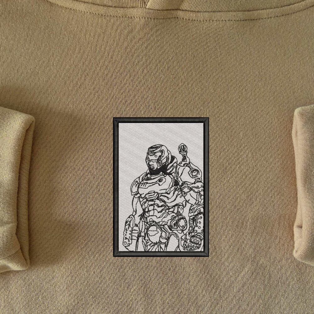 Doom Slayer Embroidered Hoodie 7.jpg