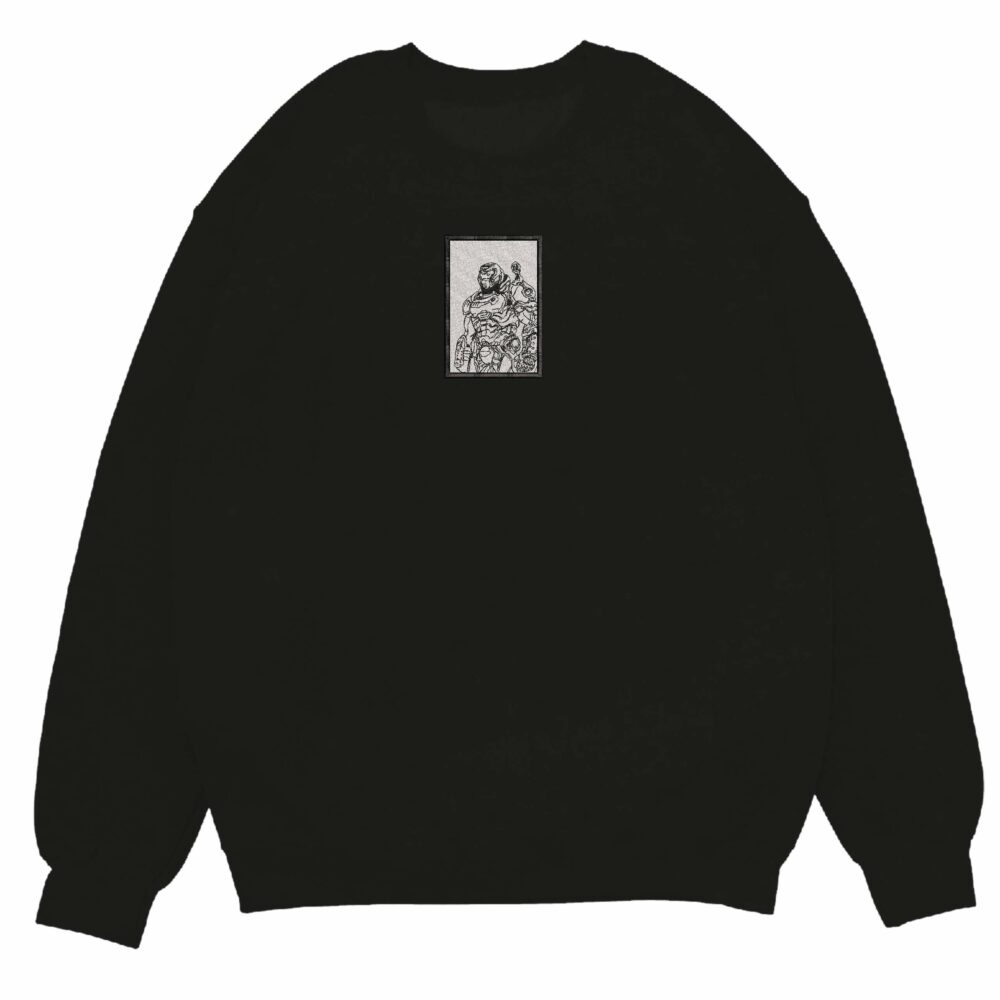 Doom Slayer Embroidered Sweatshirt 1.jpg