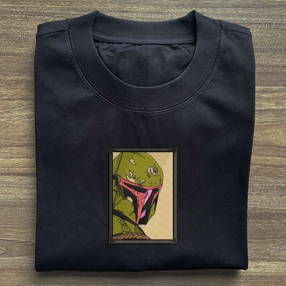Galactic Hunter Embroidered T shirt 2.jpg