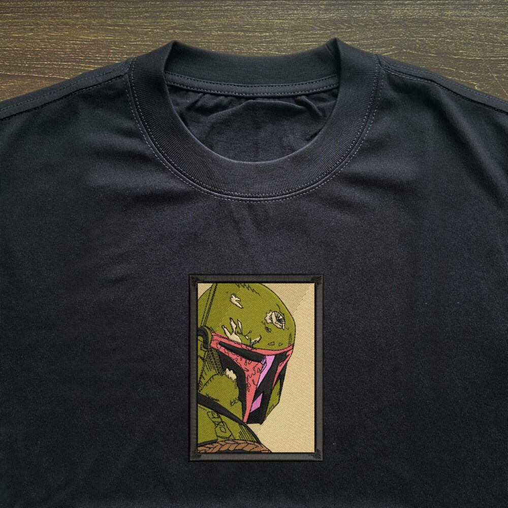 Galactic Hunter Embroidered T shirt 3.jpg