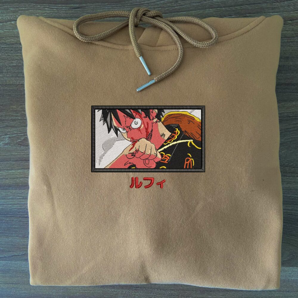 Luffy Mode Embroidered Hoodie 3.jpg