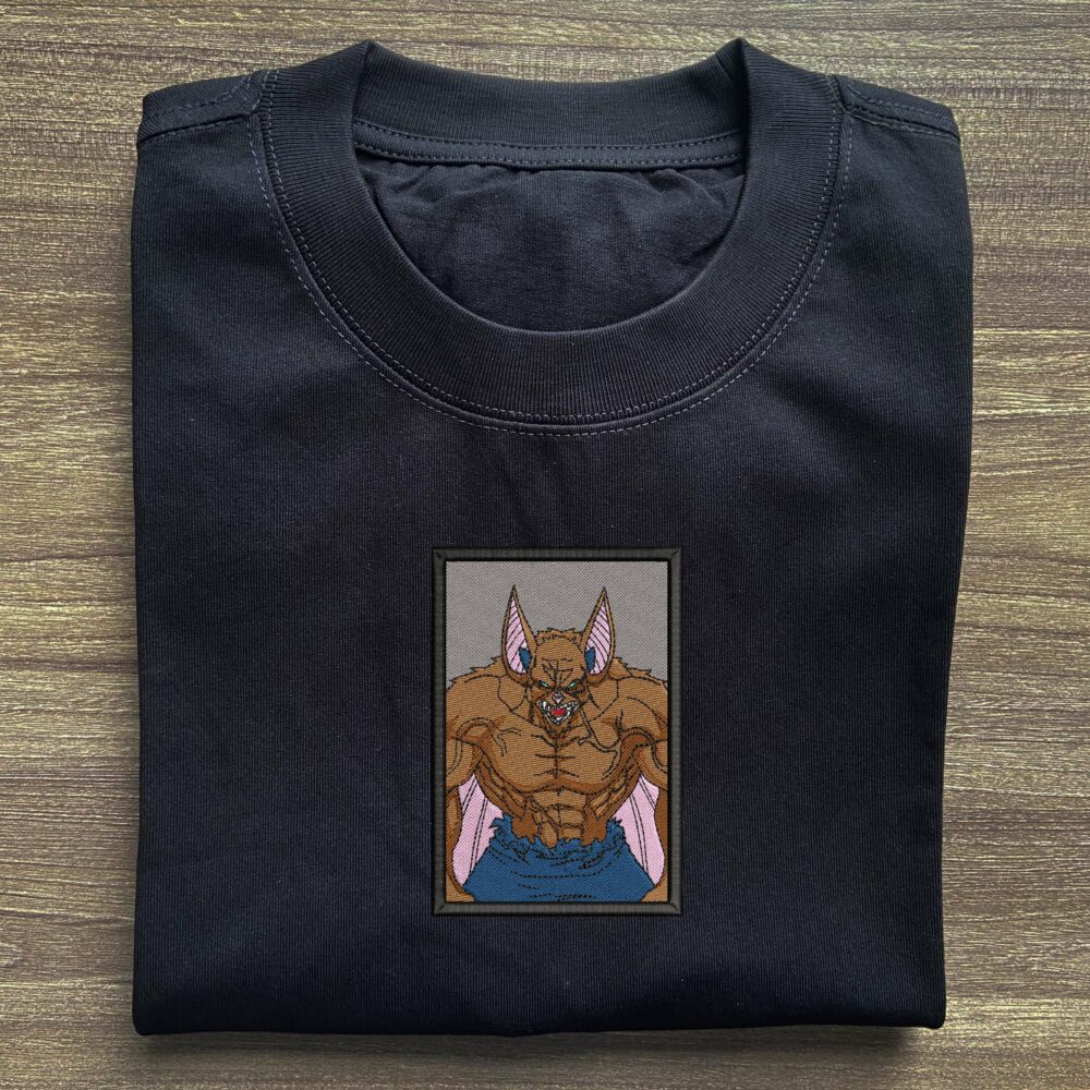 Man Bat Embroidered T shirt 2.jpg
