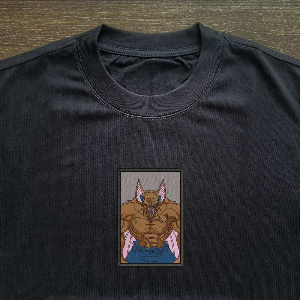 Man Bat Embroidered T shirt 3.jpg