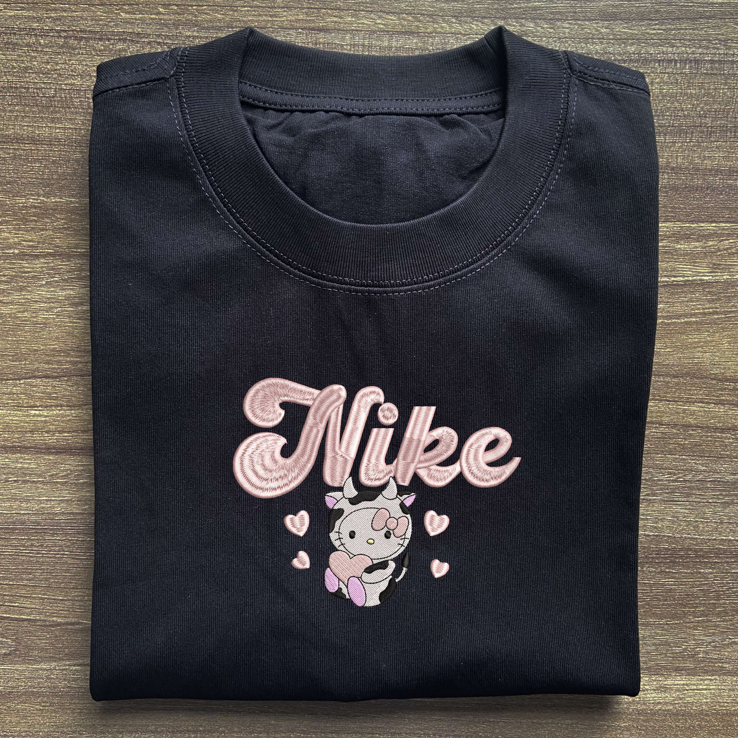 Moo Kitty Love Embroidered (15)