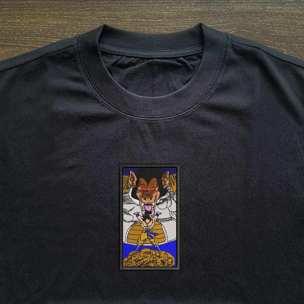 Saiyan Wrath Embroidered T shirt 3.jpg