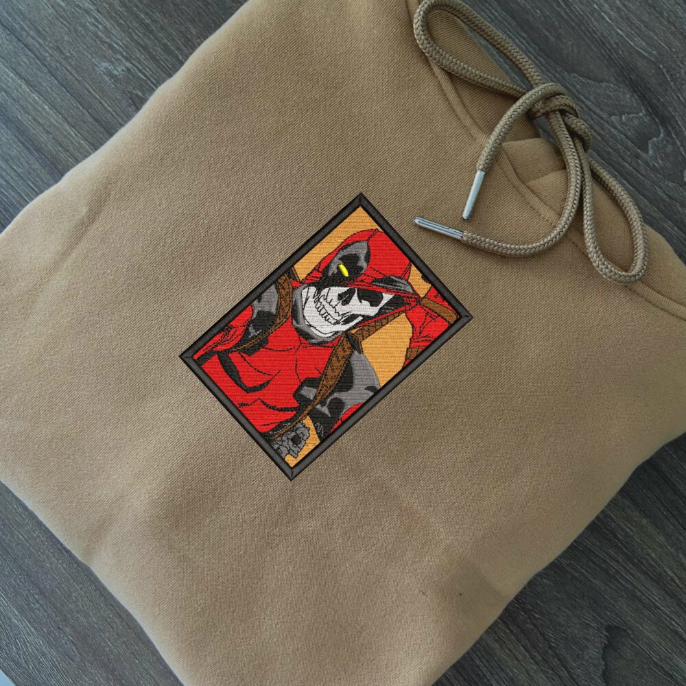 Skull Deadpool Embroidered hoodie 2.jpg