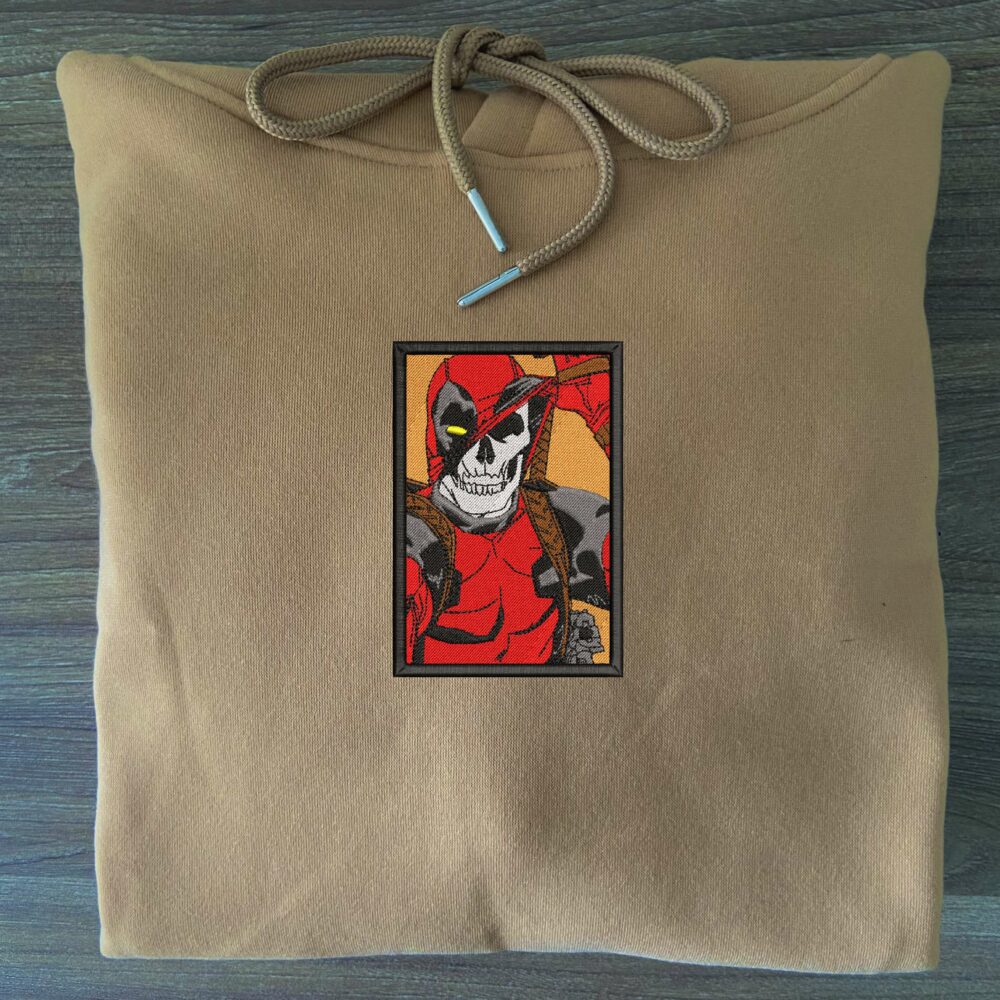 Skull Deadpool Embroidered hoodie 3.jpg