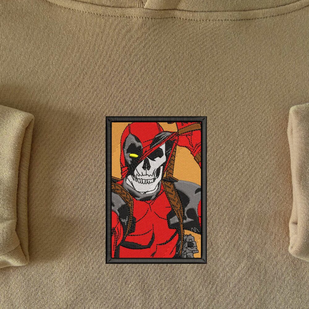Skull Deadpool Embroidered hoodie 7.jpg
