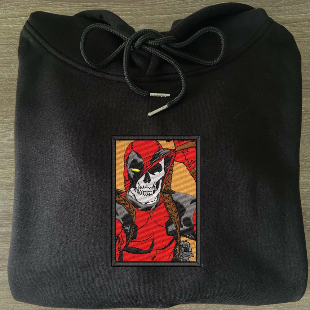 Skull Deadpool Embroidered hoodie 9.jpg